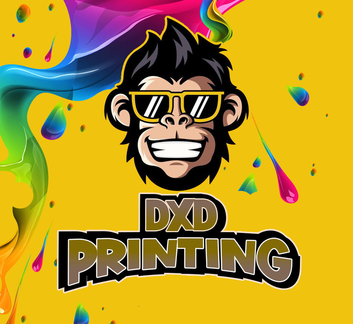 DxD Printing Shop Logo